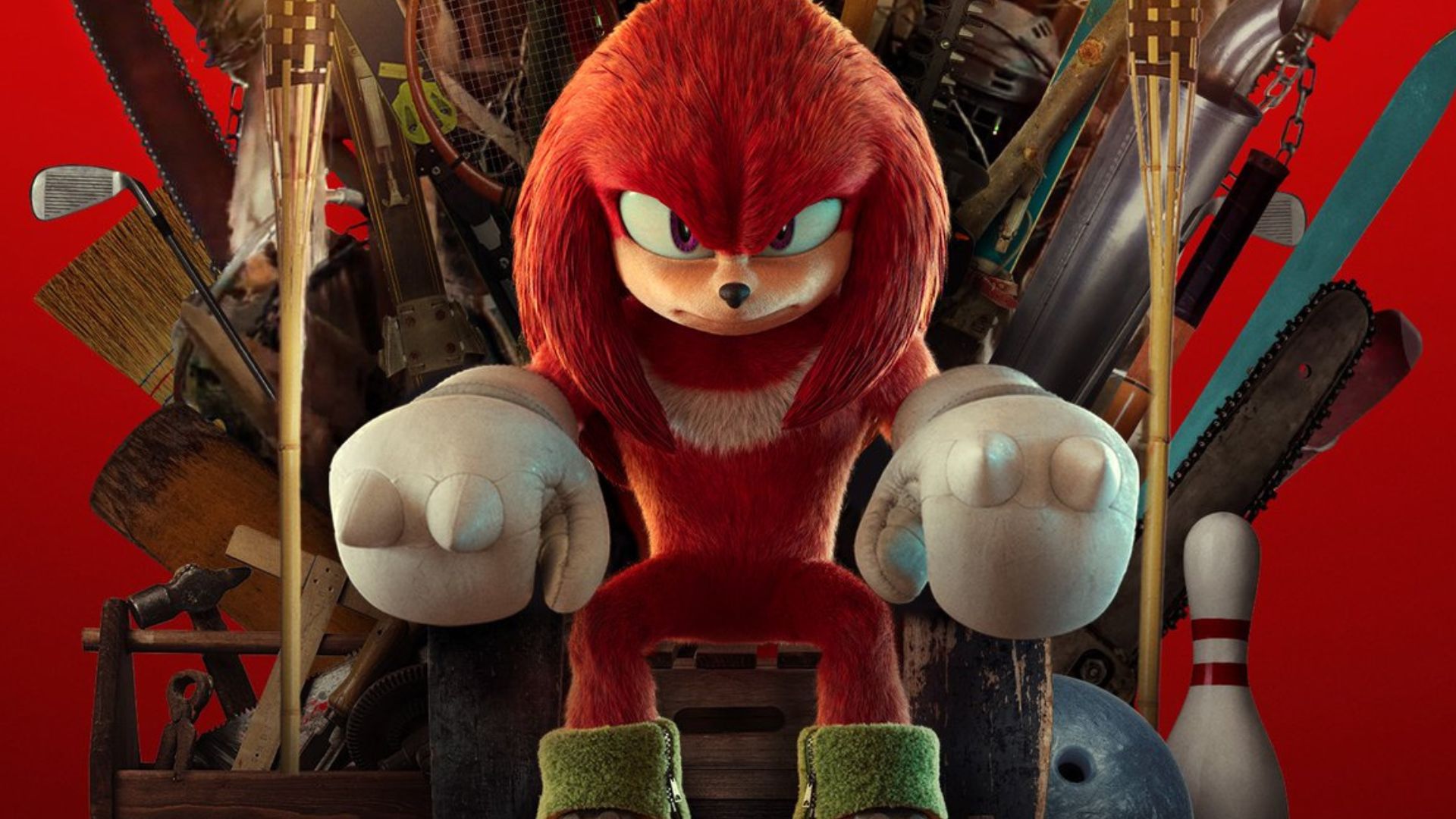 Knuckles, série derivada de SONIC, ganha pôster inédito