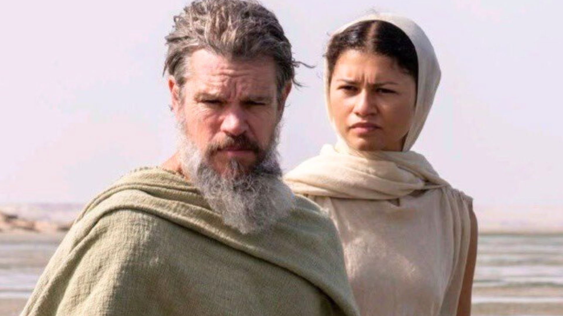 Christopher Nolan revela novas imagens de A Odisseia com Robert Pattinson, Zendaya e cenários em chamas